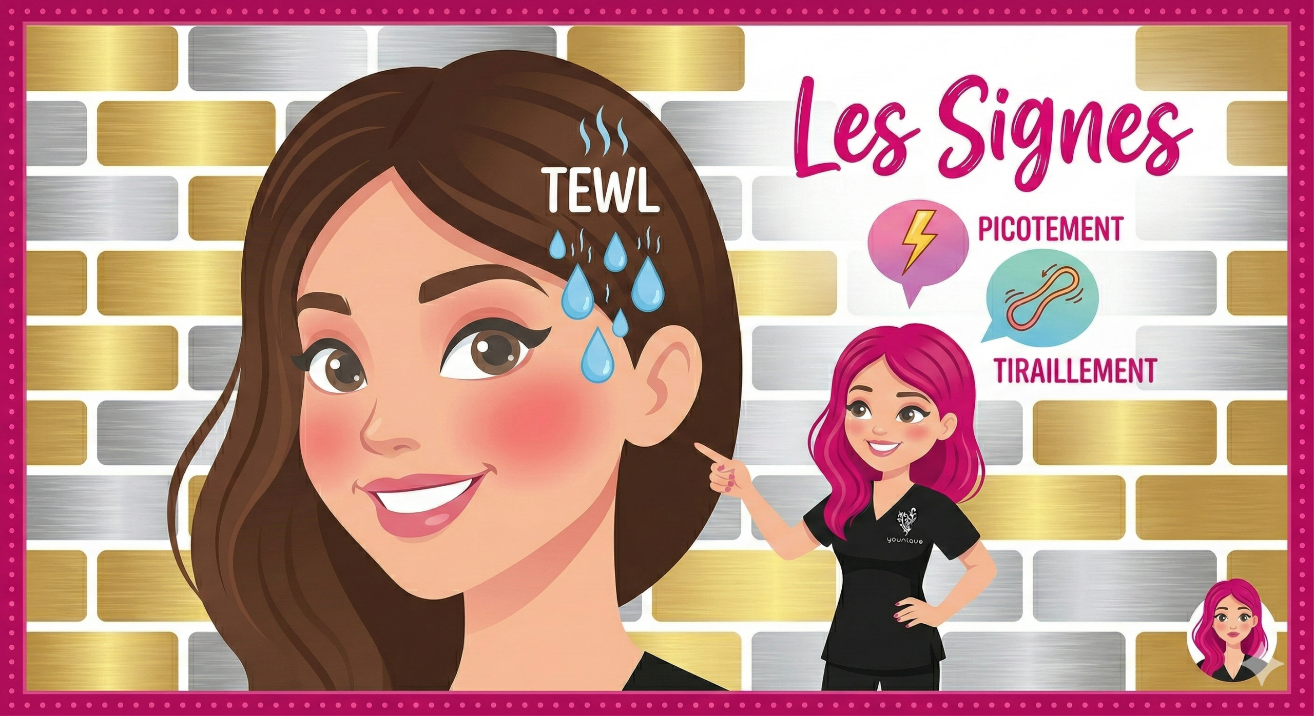 Signes de détresse cutanée