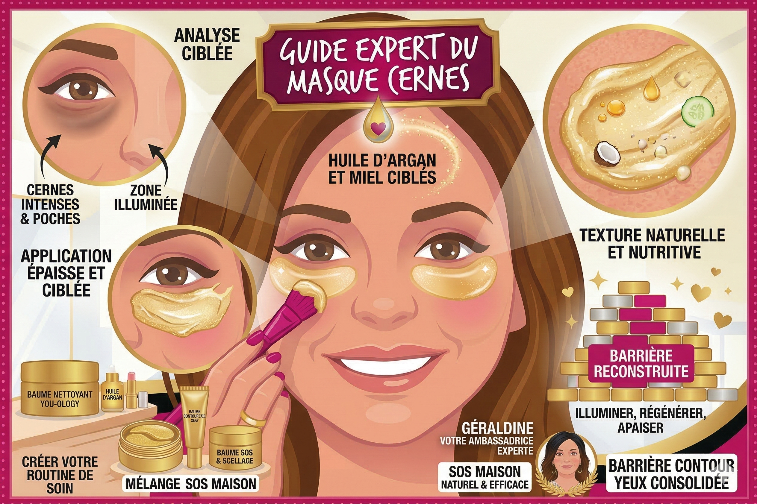 Masque cernes maison : 10 recettes naturelles pour éclaircir le regard